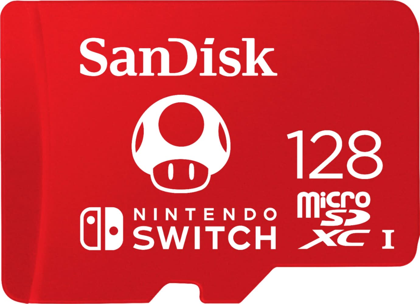 SanDisk - 128GB microSDXC UHS-I Memory Card for Nintendo Switch 1