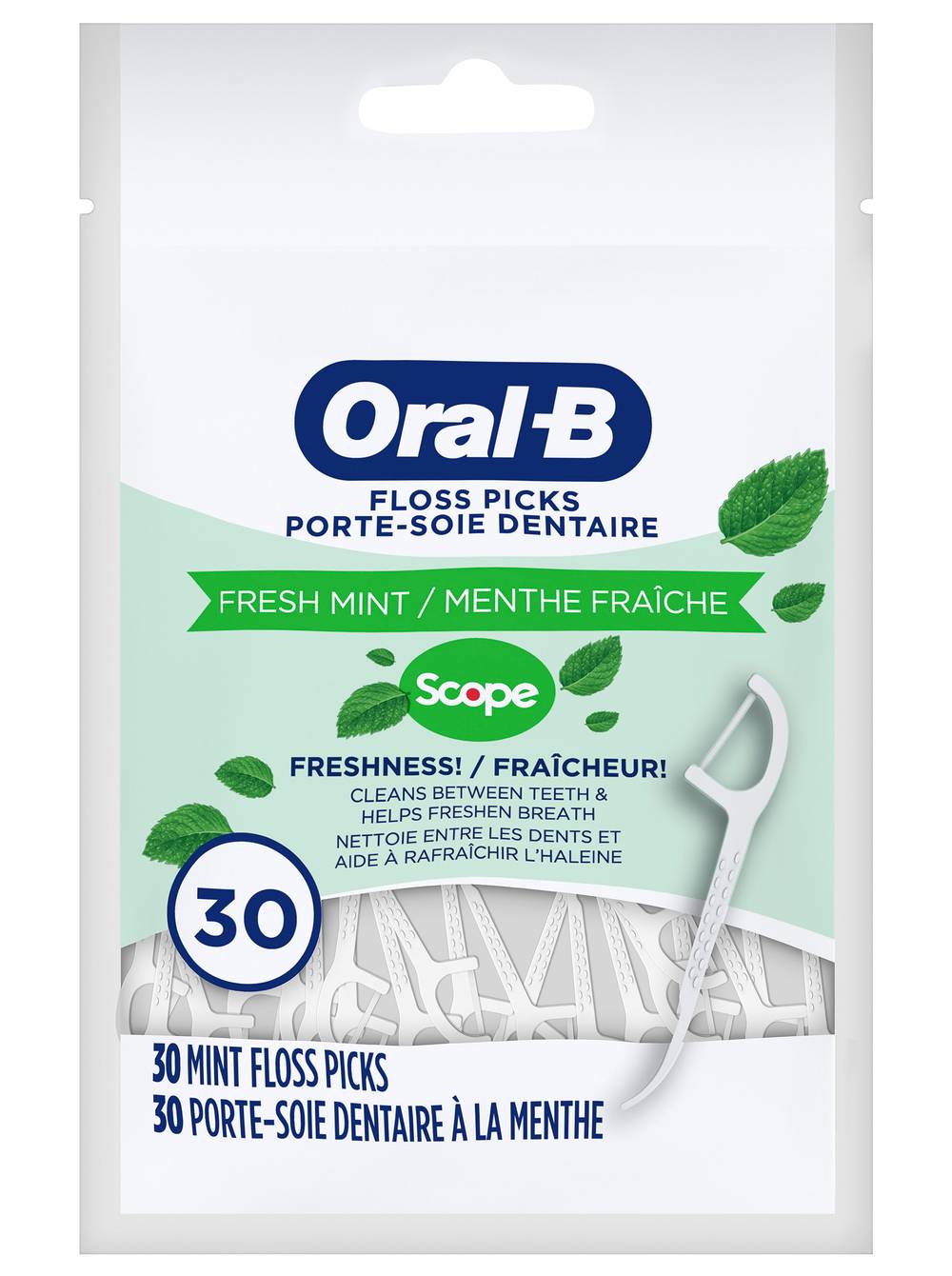 Oral-B Burst Of Scope Floss Picks