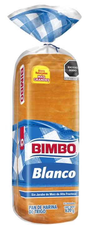 Bimbo · Pan blanco en rebanadas (22 un)
