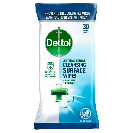 Dettol 2 in 1 Antibac Cleansing Wipes 15 pack