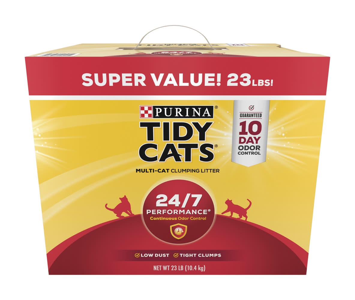 Purina Tidy Cats Multi-Cat Clumping Litter (23 lbs)