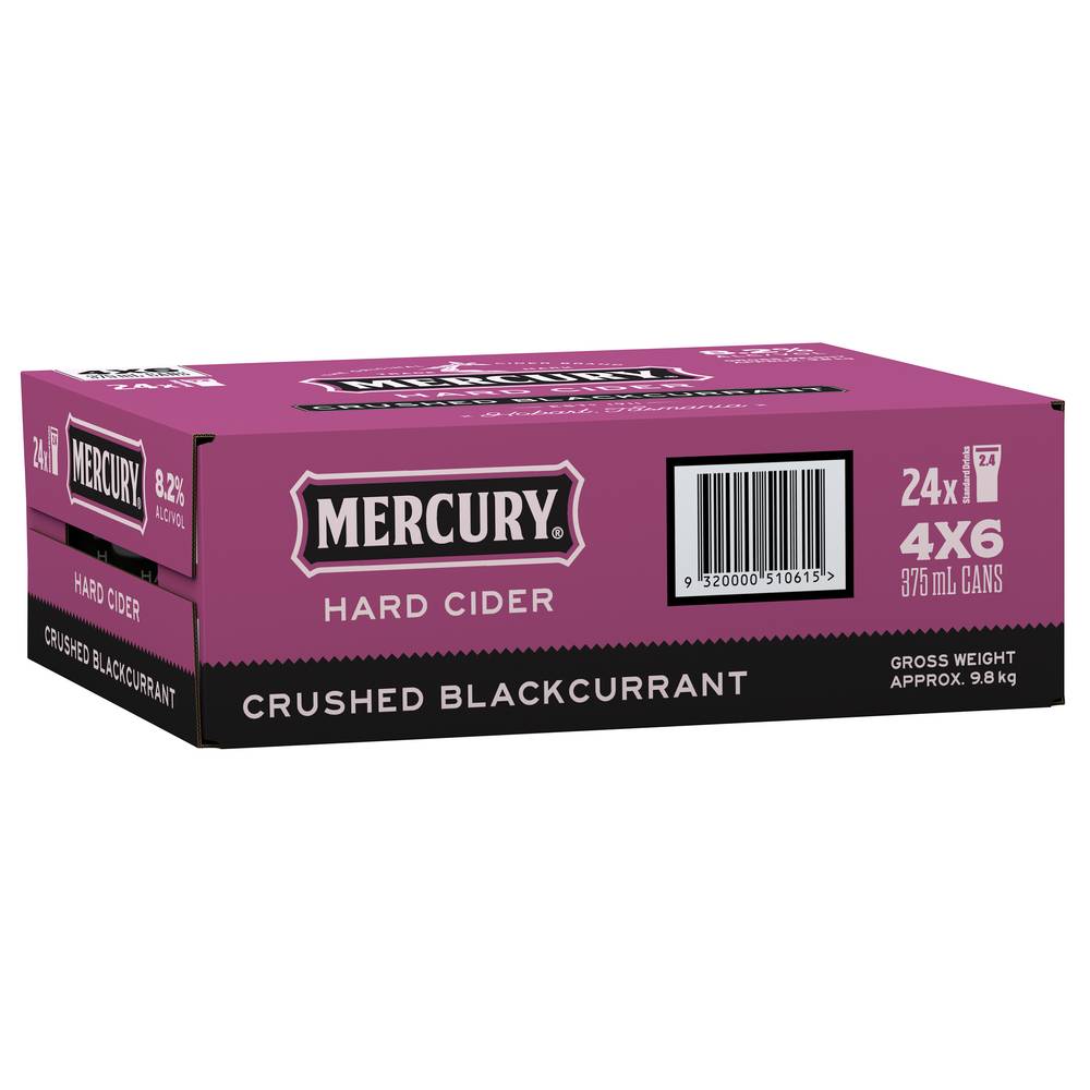 Mercury Crushed Blackcurrant Hard Cider Delivery Near Me Order Online