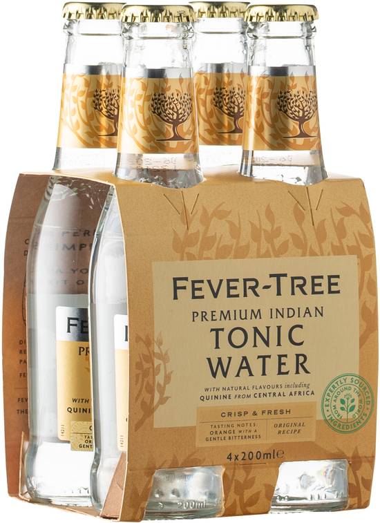Fever Tree - Tonic water (4 pièces, 200 ml)