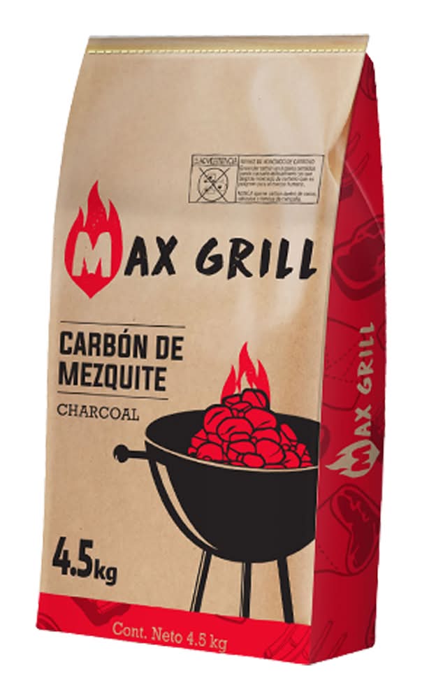 Max Select · Carbón mezquite (4,5 kg)