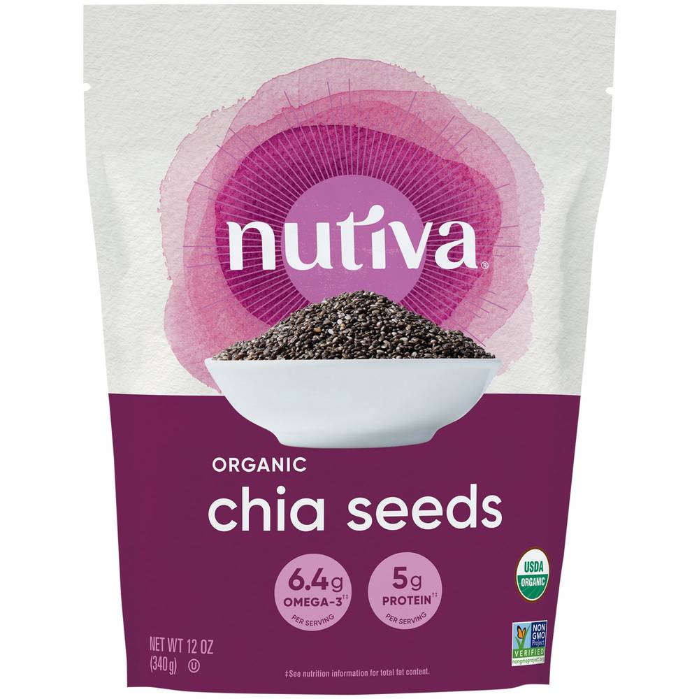 Nutiva Organic Black Chia Seeds