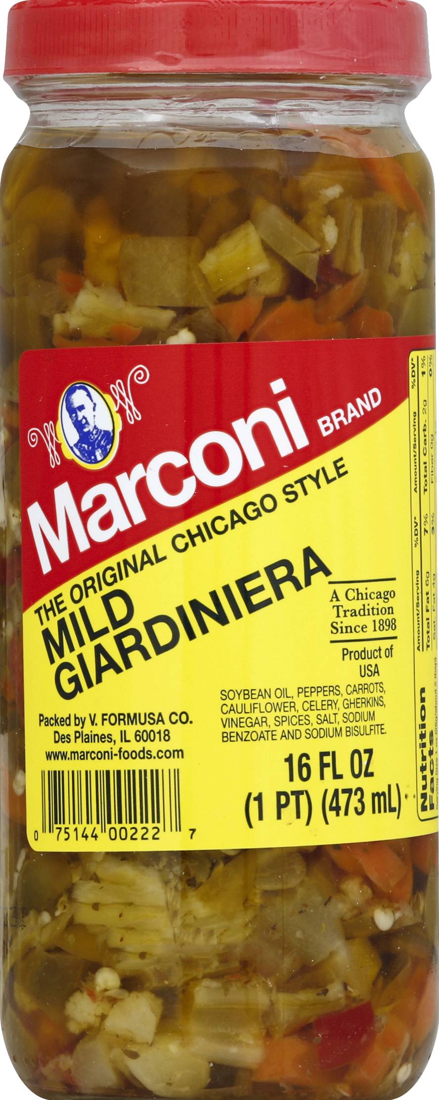 Marconi Mild Giardiniera (1 lbs)