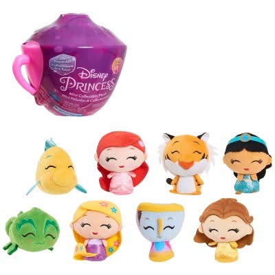 Disney Princess Mini Collectible Plush Assorted Characters