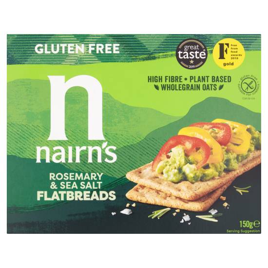 Nairn's Rosemary & Sea Salt Flatbreads