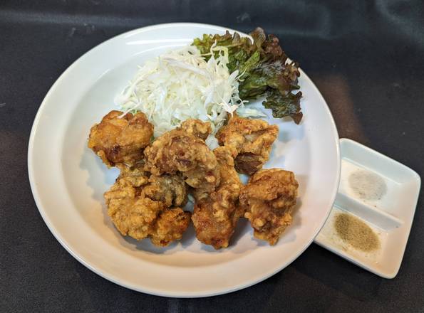 若鶏モモ唐揚げ6個 Japanese Fried Chicken Thigh (6 Pieces)