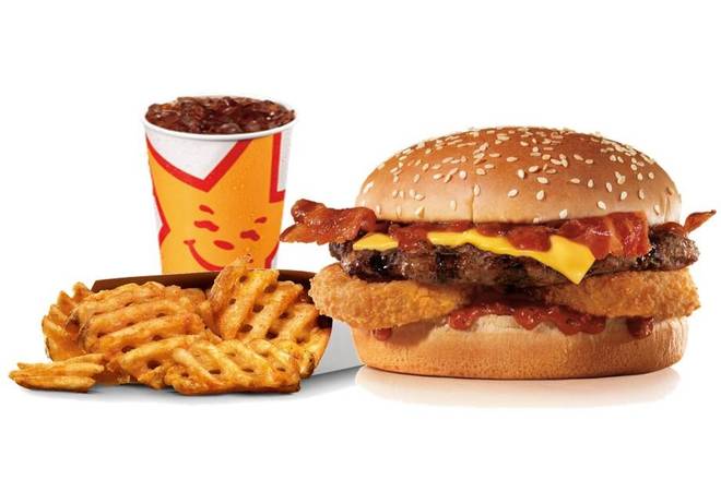 ウエスタンベーコンバーガーセット Western Bacon Burger Combo