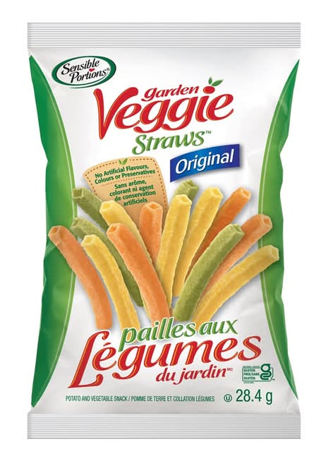 Sensible Portions Garden Veggie Straws, Original (28.4 g)