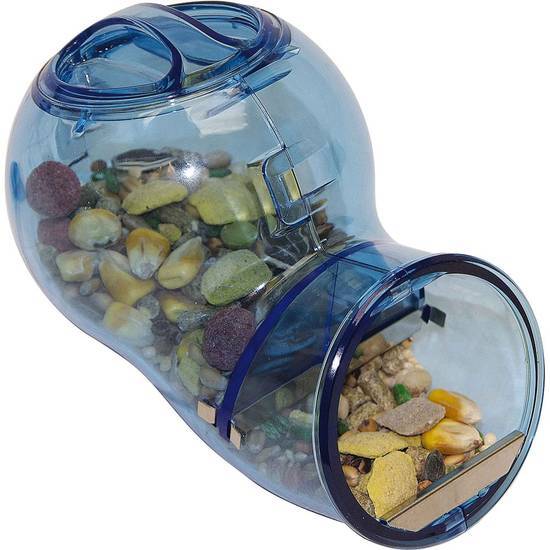 Kaytee Critter Trail Food Dispenser, 3'' L X 3.8'' W X 6.1'' H