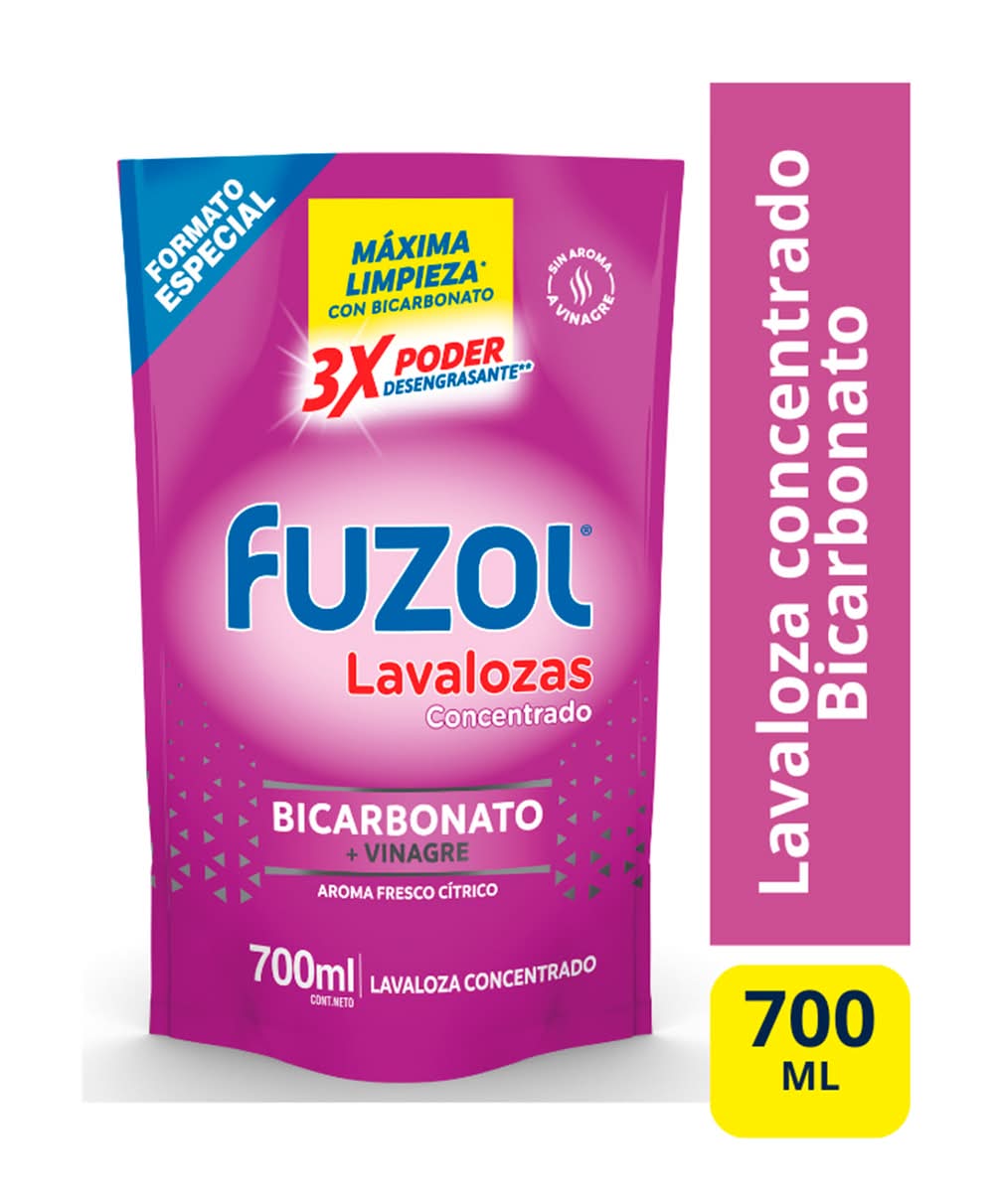 Fuzol · Lavaloza concentrado - Fresco Cítrico (700 ml)