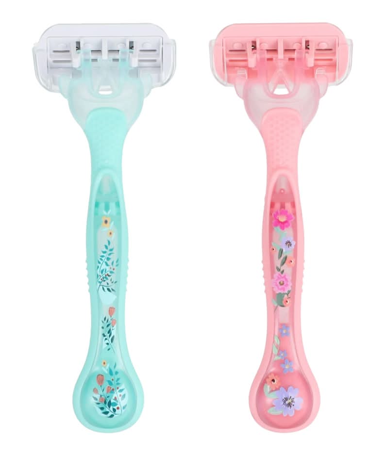 Assured Triple Blade Fashion Print Razor