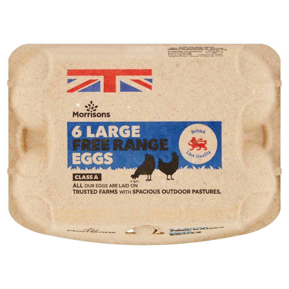 Morrisons Free Range Eggs (large)