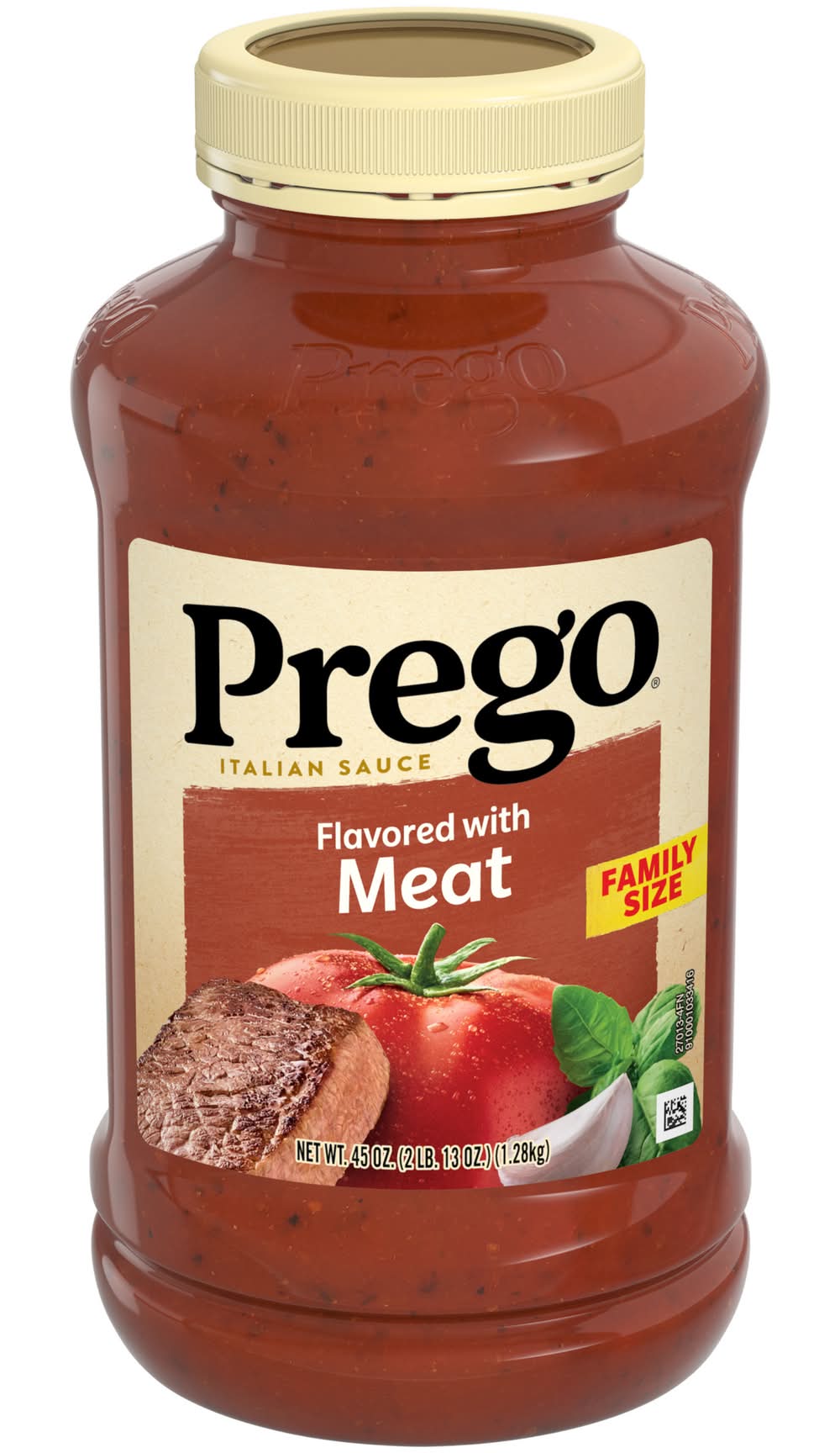 Prego Family Size Italian Sauce, Meat (45 oz)