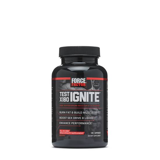 Force Factor Test X180 Ignite - 120 ct