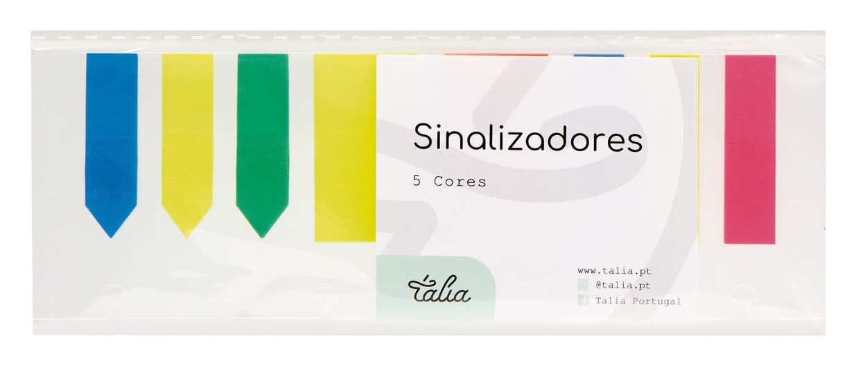 Sinalizadores para Caderno Smart Talia