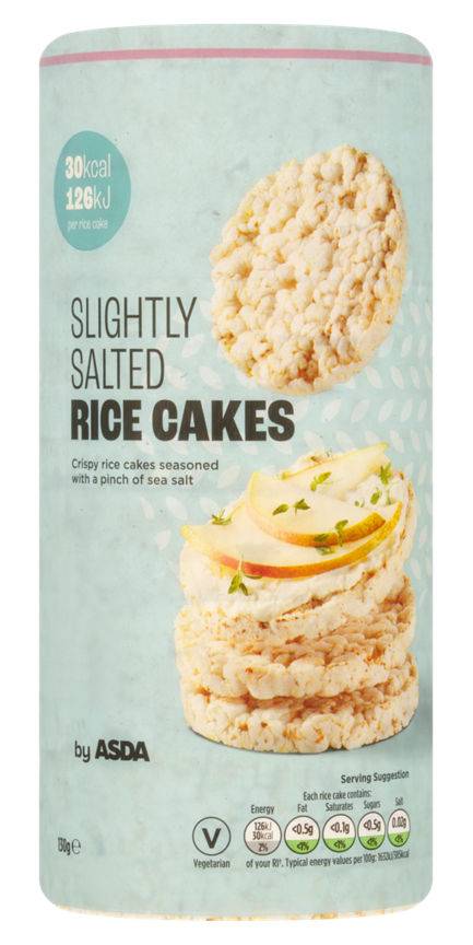 ASDA Lightly Salted Rice Cakes (130g)