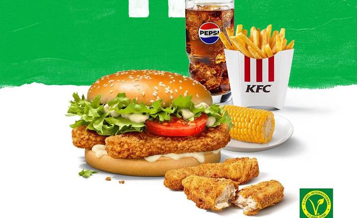 Veggie Burger Mega Meal L