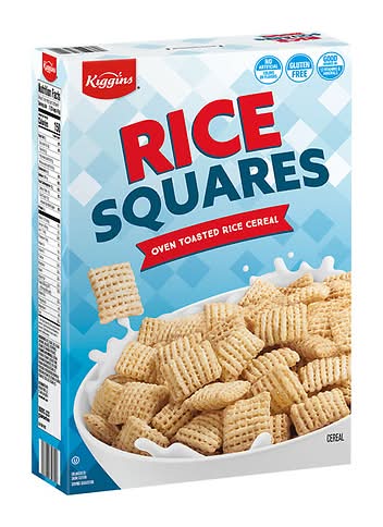 Kiggins Rice Squares Oven Toasted Rice Cereal (12 oz)