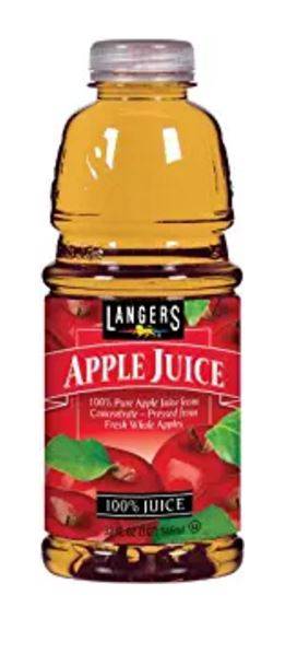 Langers - Apple Juice - 32 oz plastic bottles