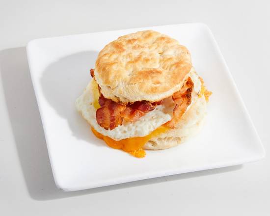 Bacon, Egg & Cheese Biscuit Sandwich