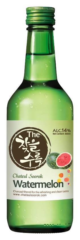 Chateul Soorok Watermelon, Soju (360ml)