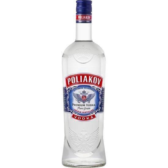 Poliakov vodka pure grain triple distilled (1l)