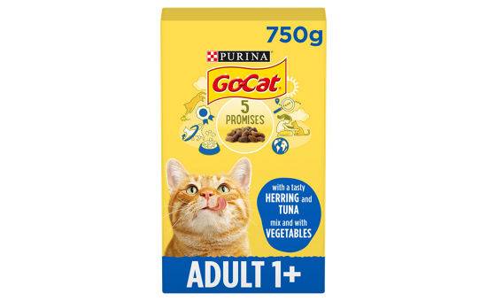 Go-Cat Adult Tuna and Herring with Veg 750g
