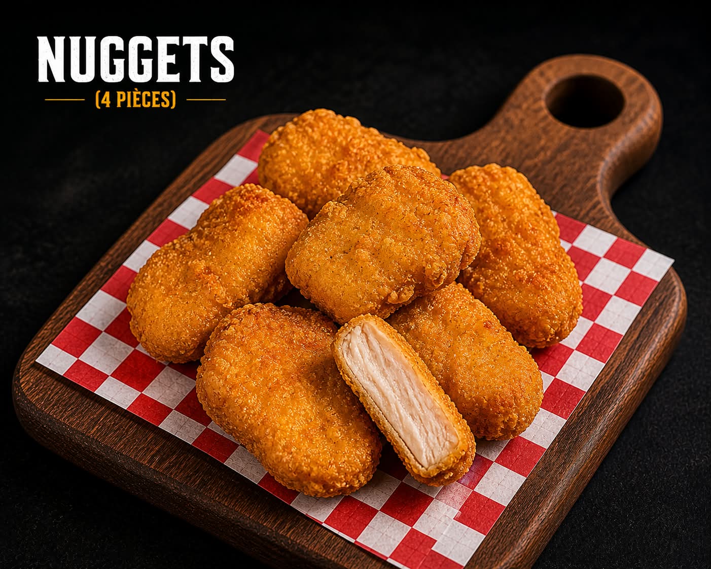 NUGGETS (4 PIÈCES) 🧀