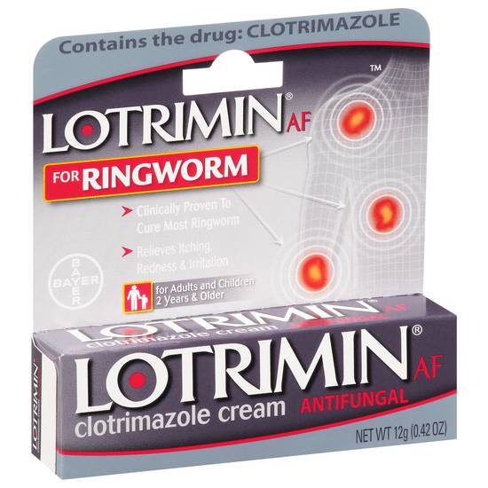 Lotrimin Antifungal Clotrimazole Cream For Ringworm