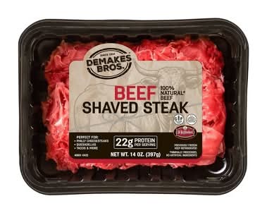 Demakes Bros. Shaved Beef Steak - 14oz