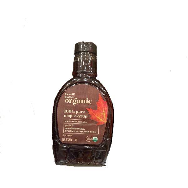 Good & Gather 100% Pure Organic Maple Syrup (12 fl oz)