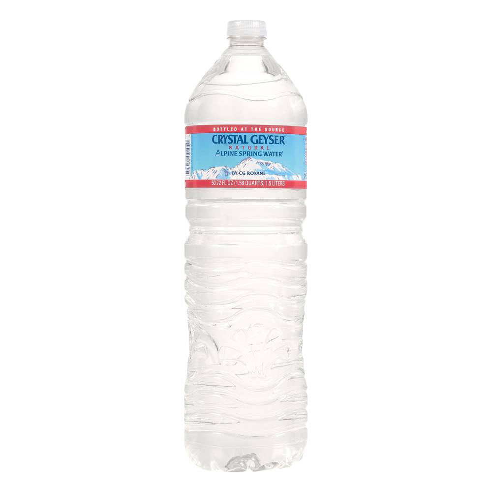 Crystal Geyser Natural Alpine Spring Water (50.72 fl oz)