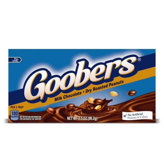 Goobers Dry Roasted Peanuts Milk Chocolate