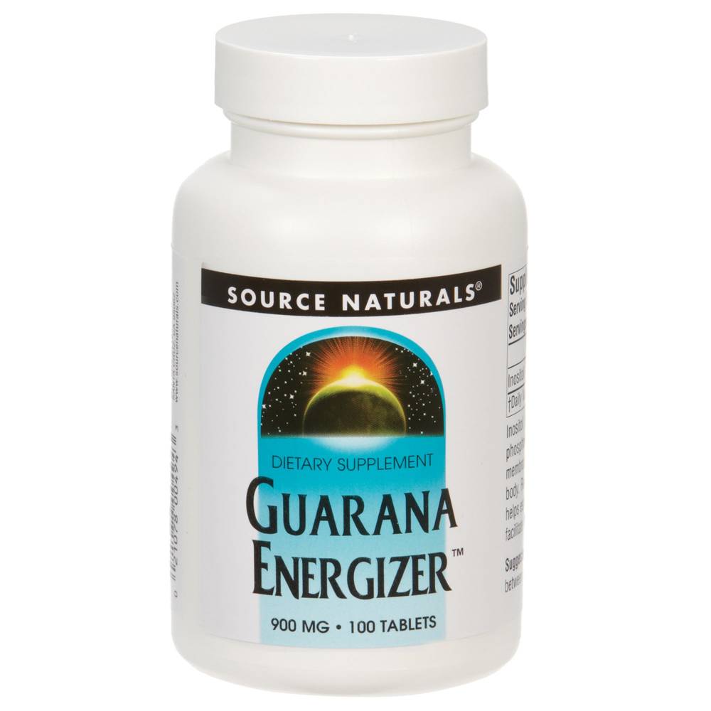 Source Naturals Guarana Energizer Tablets