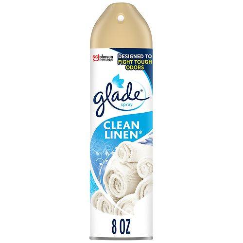 Glade Room Spray Air Freshener Clean Linen - 8.0 oz