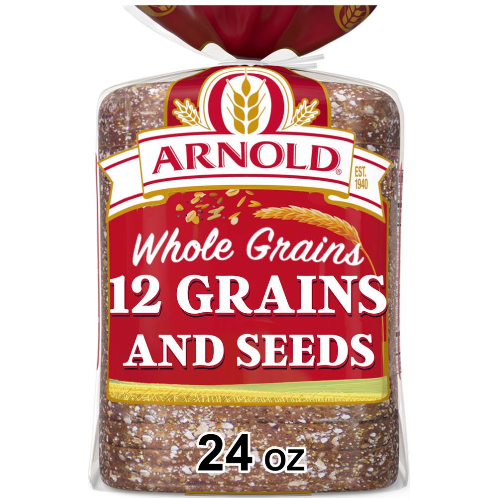 Arnold Whole 12 Grains & Seeds Bread (24 oz)