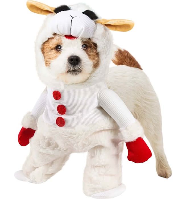 Rubies Lamb Chop Pet Dog Costume, White, Small