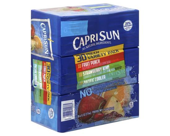 Capri Sun · Juice Variety Pack (30 x 6 fl oz)