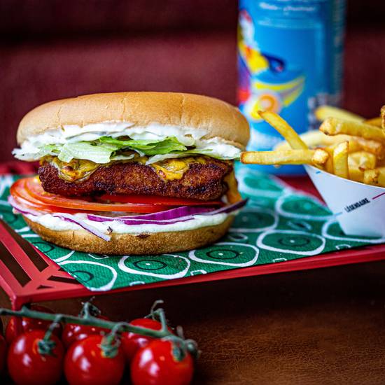 Menu hamburger fish 🐟 🍟🥤