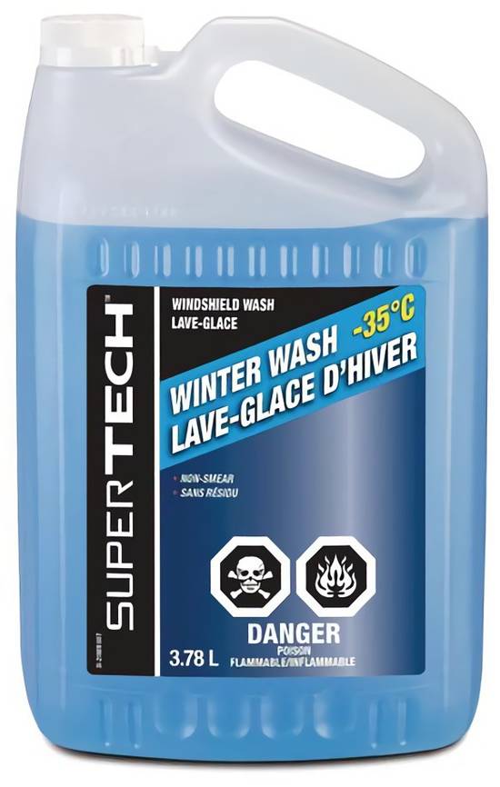 Supertech lave-glace -35 ¡c supertech (378l) - windshield washer -35°c (3.78 l)