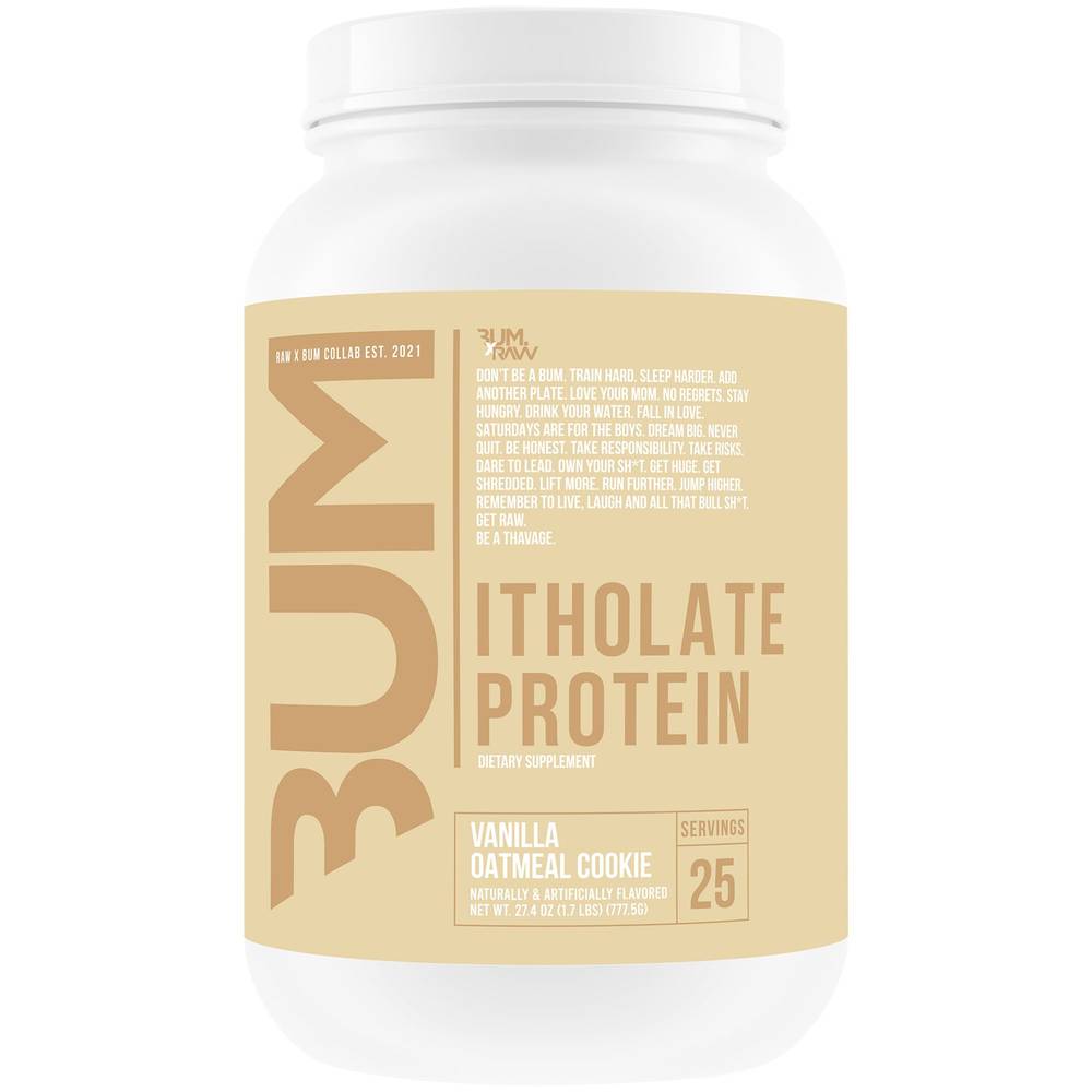 RAW Itholate Protein, Vanilla Oatmeal Cookie (27.4 oz, 25 ct)