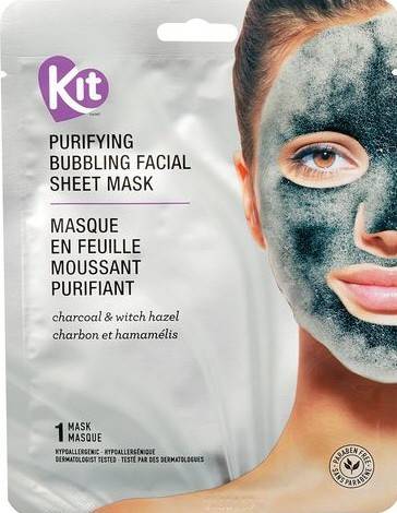 Kit Bubbling & Purifying Face Sheet Mask (1 unit)