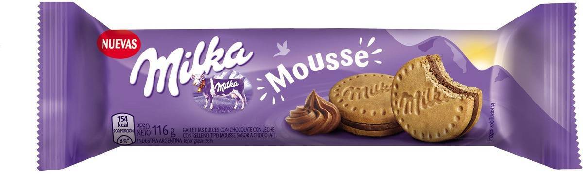 Milka Mousse Biscuits