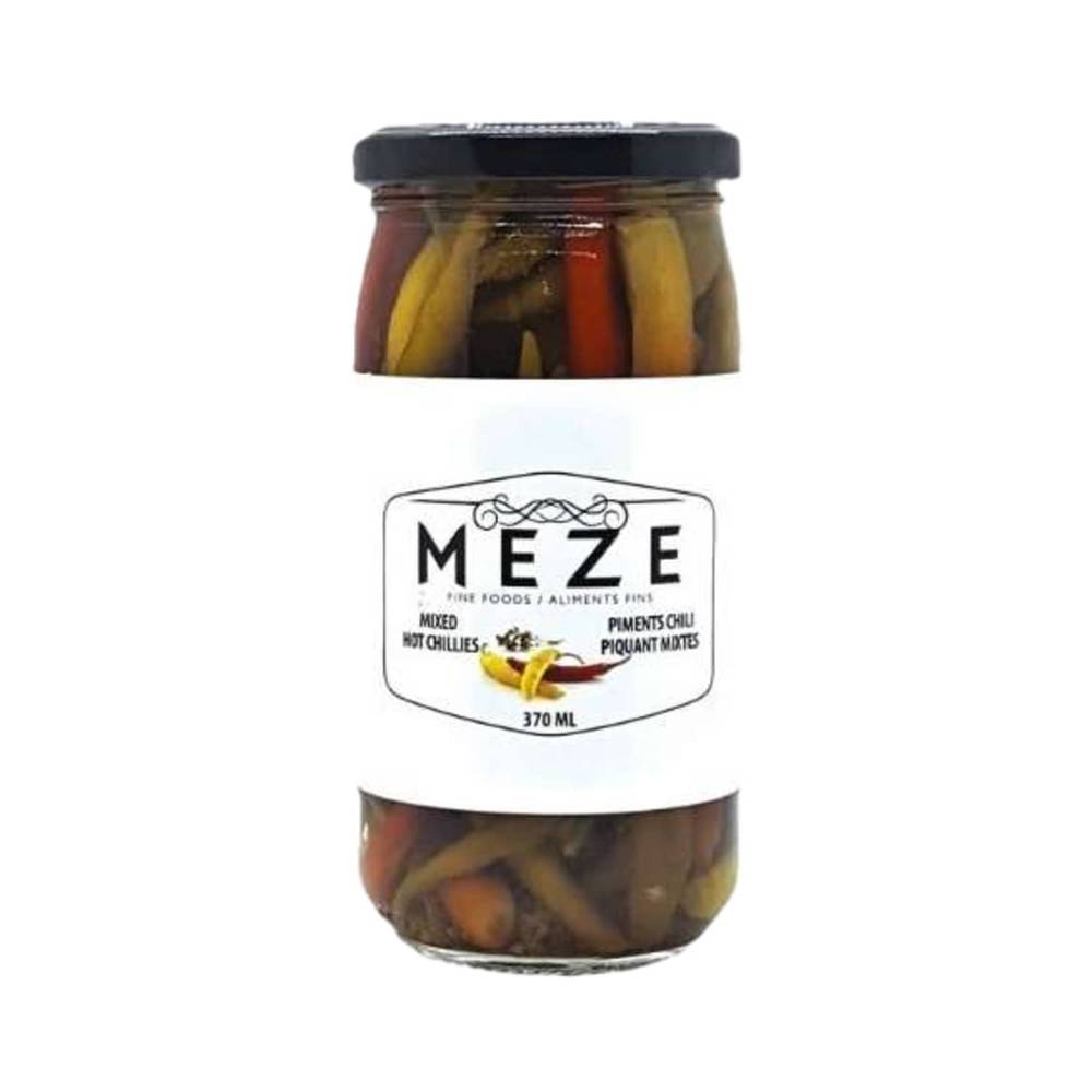 Meze Mixed Hot Chilies (370 ml)