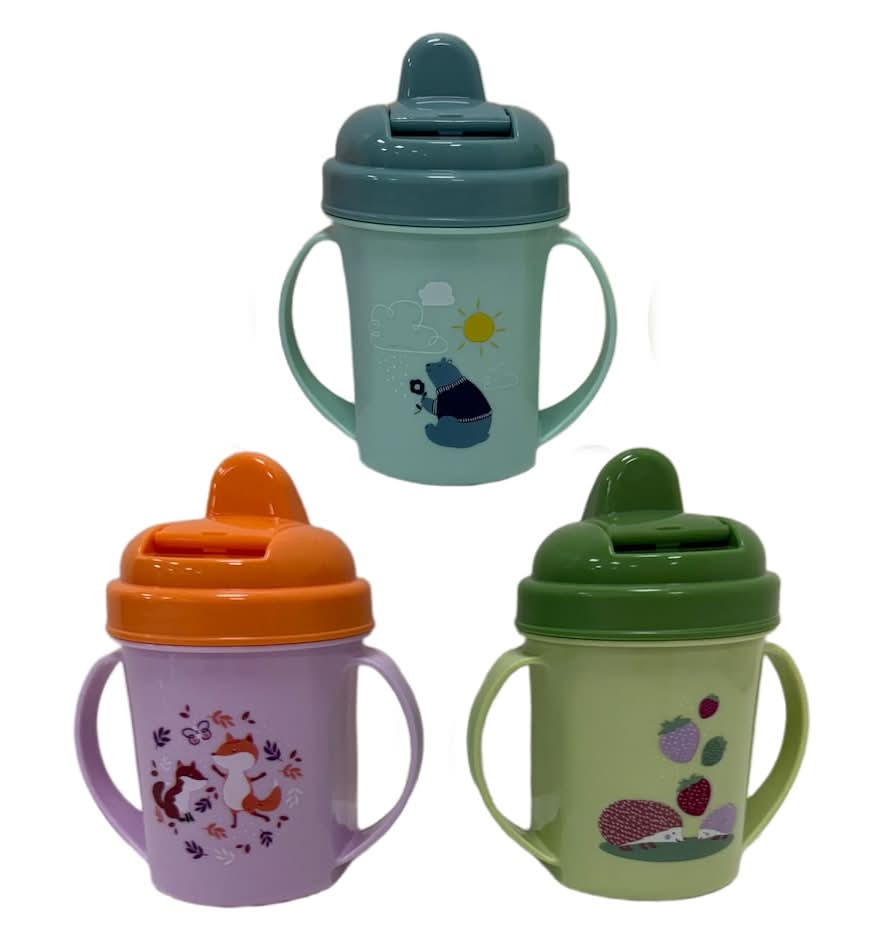 Angel Of Mine Sippy Bottle With Handles, Assorted Colors, 1-ct.