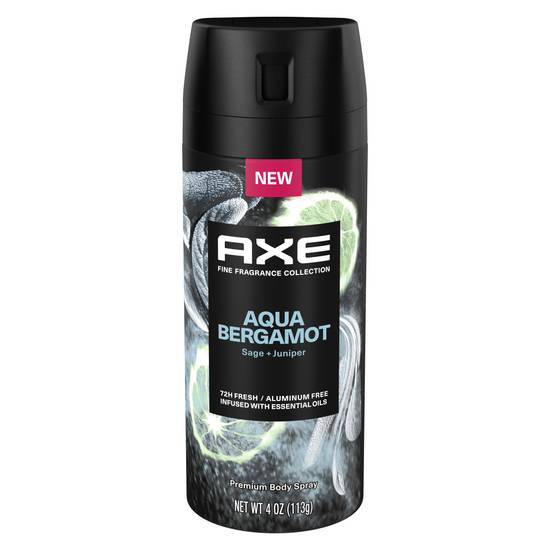 Axe Body Spray Bergamot - 4 oz