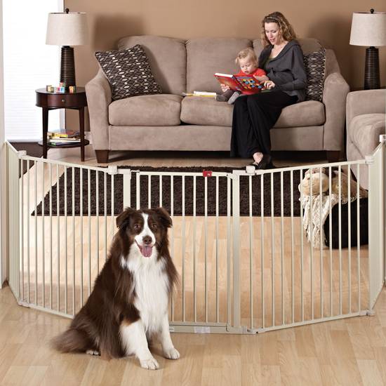 Top Paw® Super-Wide Convertible Pet Gate (Color: Assorted)